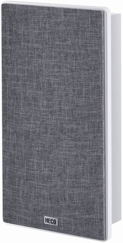 HECO Ambient 11 F - Altoparlante da Parete Bianco 90 W, Risposta in Frequenza 62 Hz - 42500 Hz, 2 Vie, Montaggio Versatile