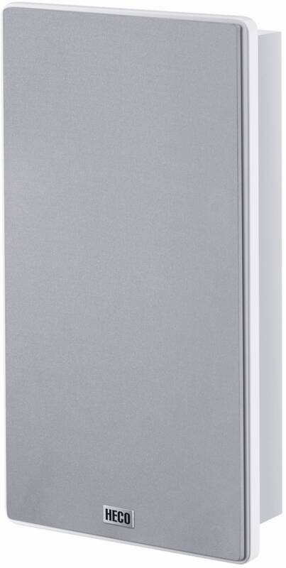 HECO Ambient 11 F - Altoparlante da Parete Bianco 90 W, Risposta in Frequenza 62 Hz - 42500 Hz, 2 Vie, Montaggio Versatile
