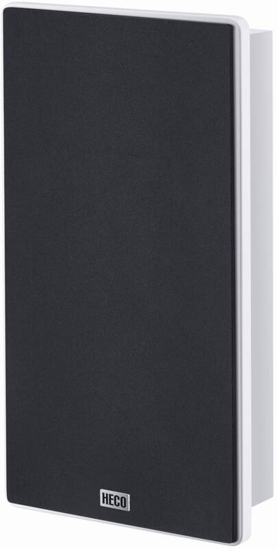 HECO Ambient 11 F - Altoparlante da Parete Bianco 90 W, Risposta in Frequenza 62 Hz - 42500 Hz, 2 Vie, Montaggio Versatile