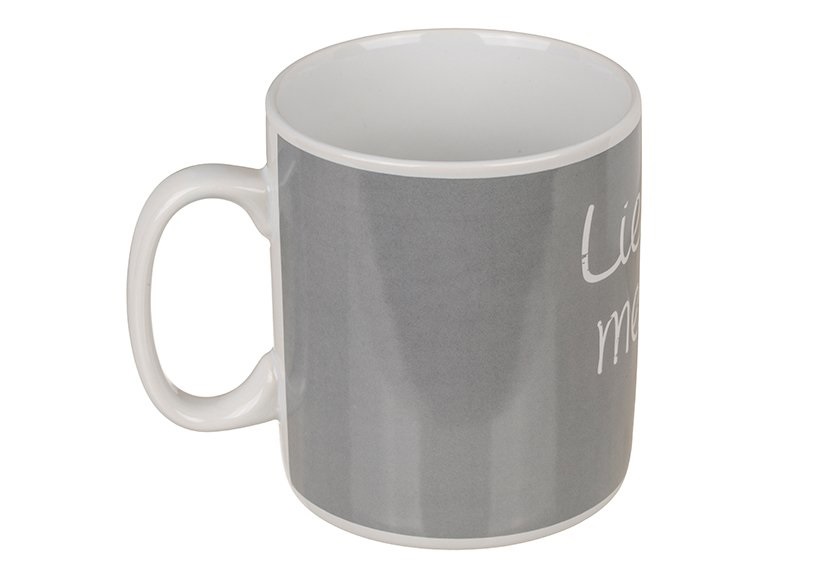 Out of the Blue Tazza XXL Lieblingsmensch in gres porcellanato, 850 ml, con scatola regalo