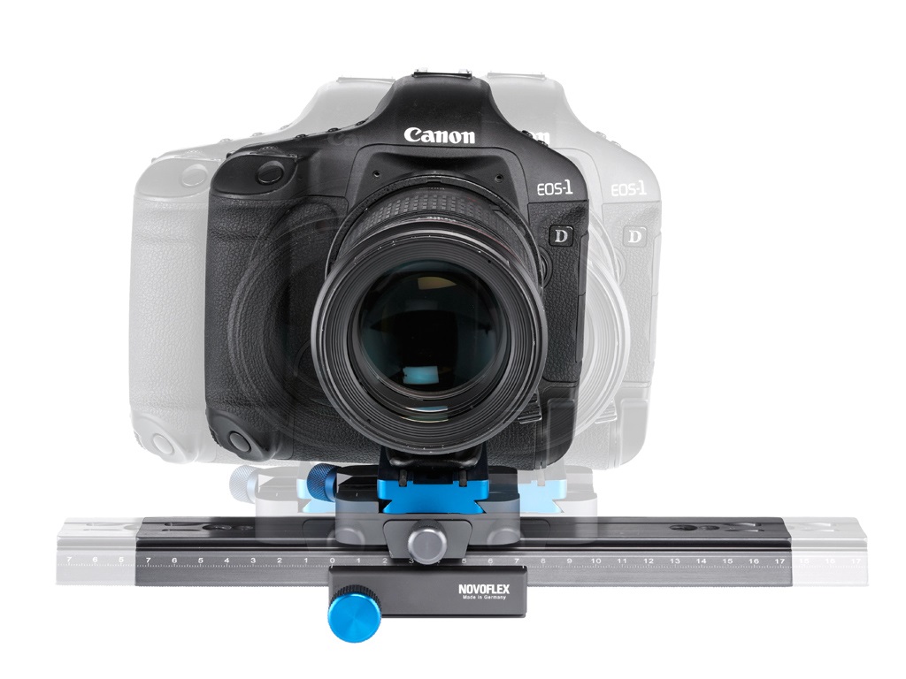 Novoflex CASTEL XQ II - Accessorio per la montatura delle macchine fotografiche, Colore Nero, Lunghezza 25 cm, Raggio di movimento 37,5 cm, Sgancio rapido Q-mount XD