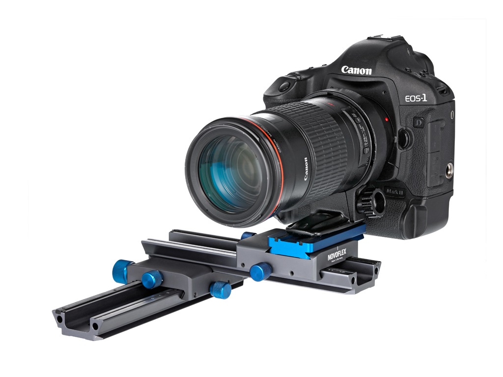 Novoflex Castel-Cross Q Rotaia Grigia - 870 g, Regolazione Precisa per Fotocamera