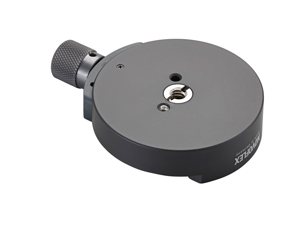 Novoflex Q=MOUNT Piastra di rilascio Azionamento rapido manuale Grigio 60 mm
