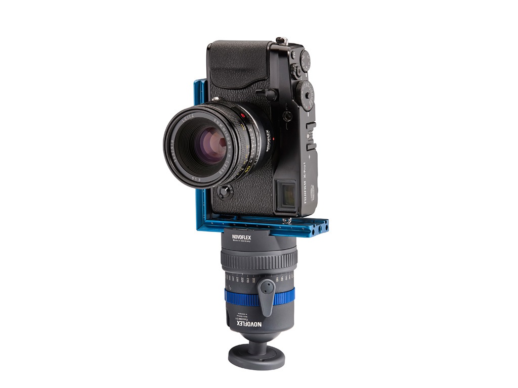 Novoflex Q=MOUNT Piastra di rilascio Azionamento rapido manuale Grigio 60 mm
