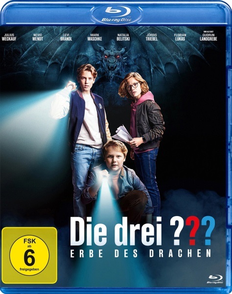 Sony Pictures - Die drei ??? - Erbe des Drachen (Blu-ray) con regia di Julius Wendt e Nevio Landgrebe