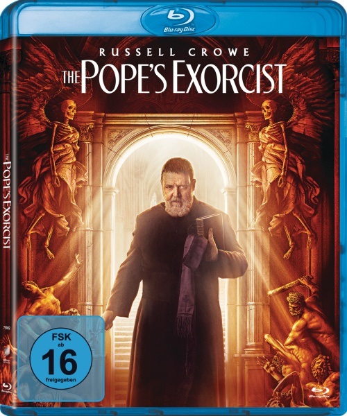 Sony Pictures Entertainment - The Pope's Exorcist (Blu-ray) con Russell Crowe, Daniel Zovatto, Alex Essoe e Franco Nero