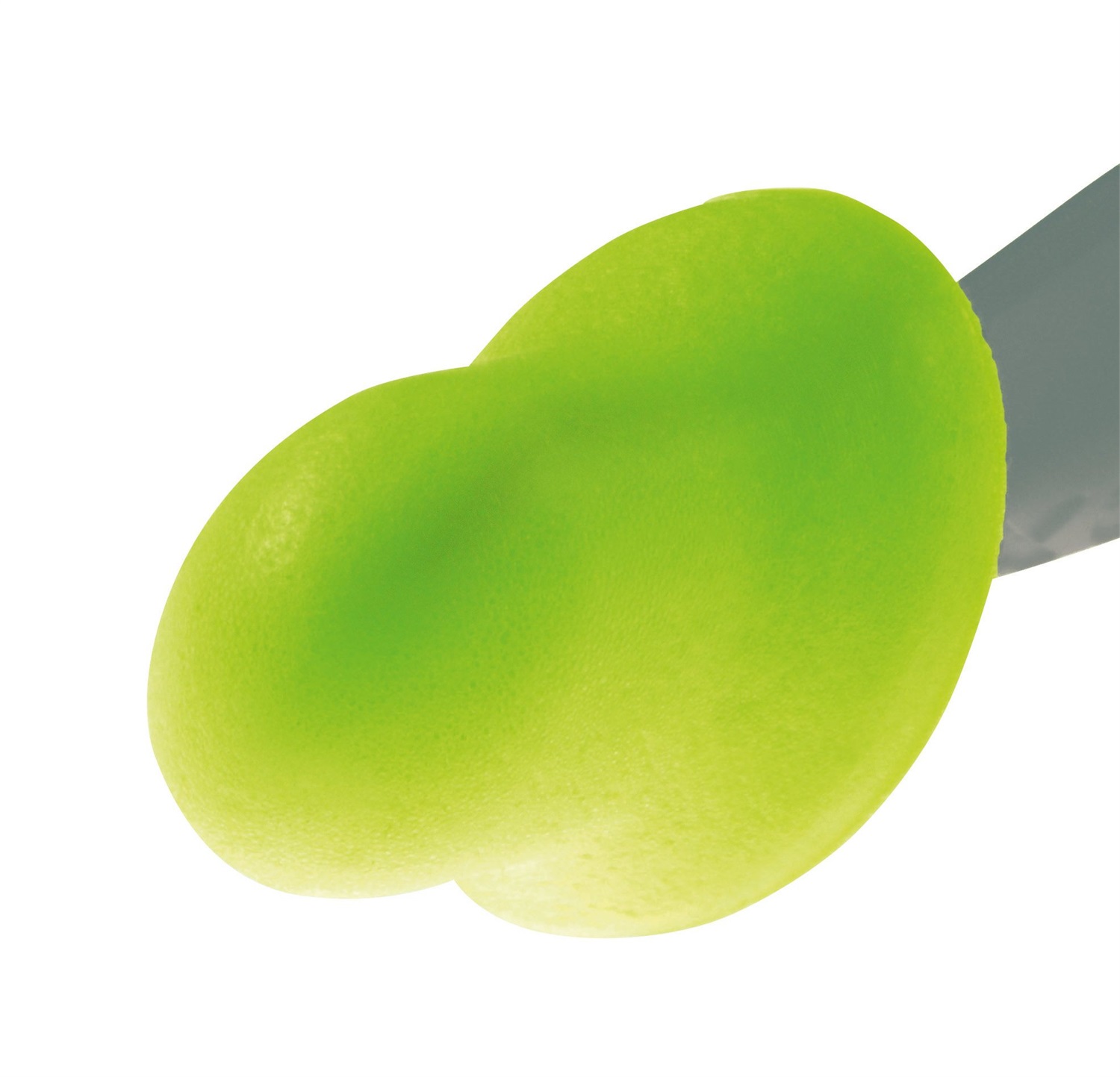 Uvex Tappi Auricolari Monouso Xact-fit con Cavità per Pollice - Lime, Confezione da 50 Paia