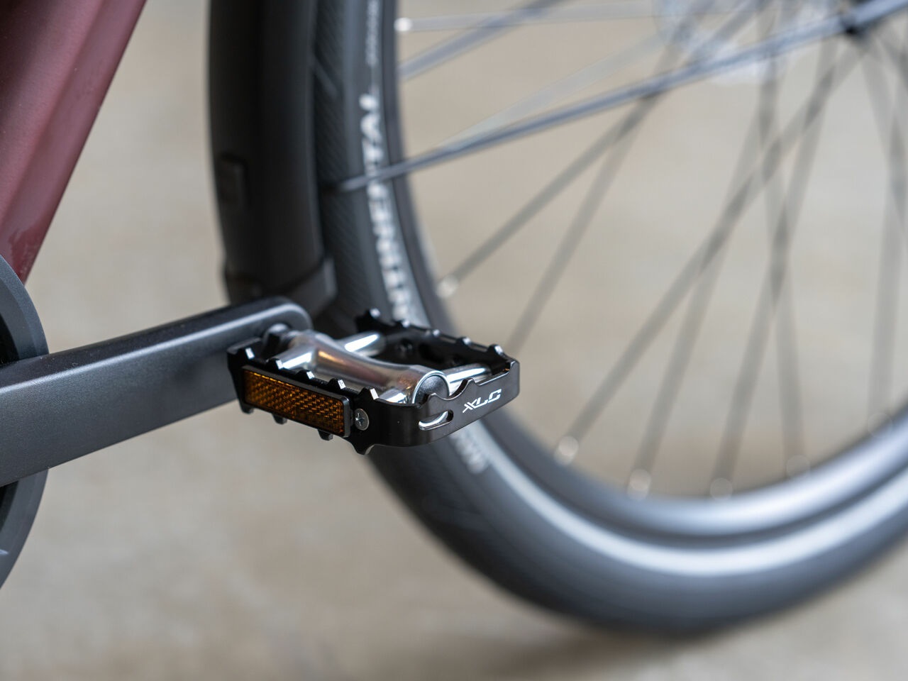 XLC PD-M04 Pedale MTB Ultralight - Nero e Argento, Leggero e Robusto