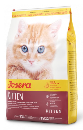 Josera Kitten Crocchette per gatti - 10 kg, mangime completo per gatti in crescita e gatte gravide