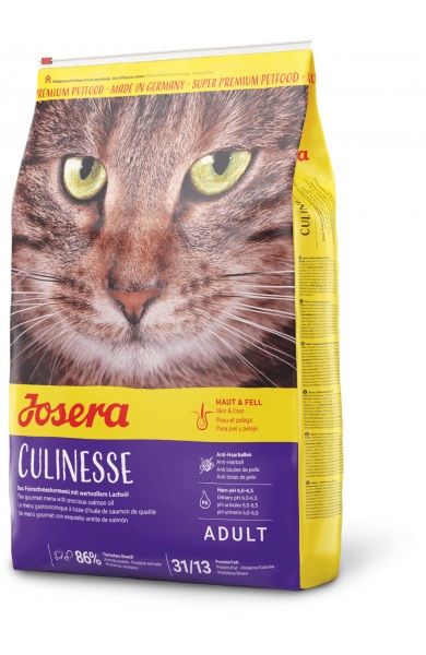 Josera Culinesse Cibo Secco per Gatti Adulto 2 kg con Carne di Pollo e Saporito Salmone