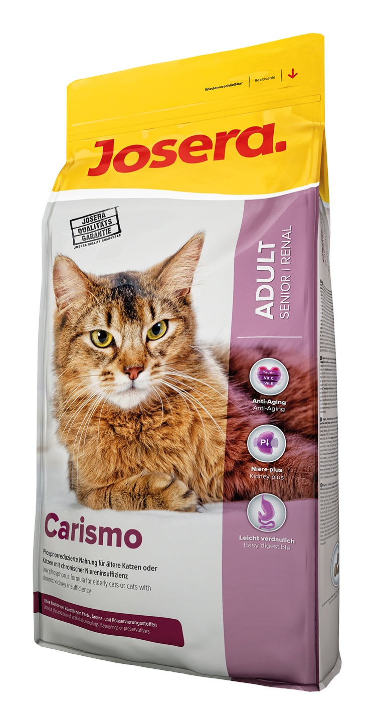 Josera Cibo Secco per Gatti Anziani - 2 kg, Basso Fosforo, Antiossidanti