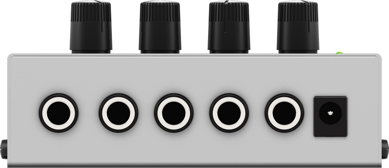 Behringer HA400 Amplificatore per Cuffie 4 Canali Stereo Nero