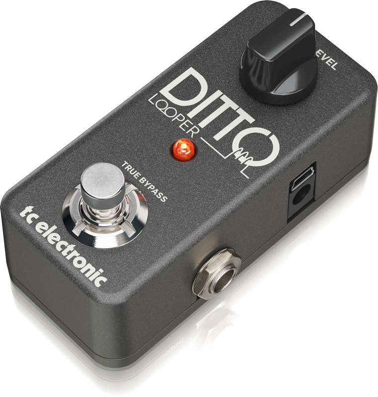TC Electronic Ditto Looper - Effetto Looper a Pedale con 5 Minuti di Registrazione, Design Intuitivo e True-Bypass