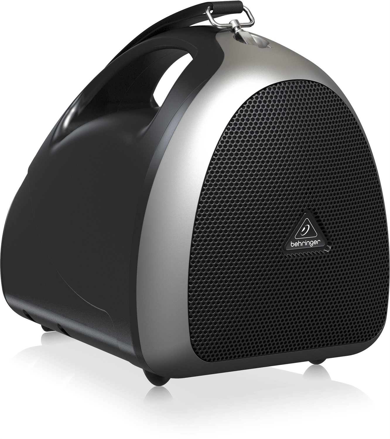 Behringer EUROPORT HPA40 - Sistema Amplificato Portatile PA da 40 Watt con Microfono Behringer XM1800S e Display LED