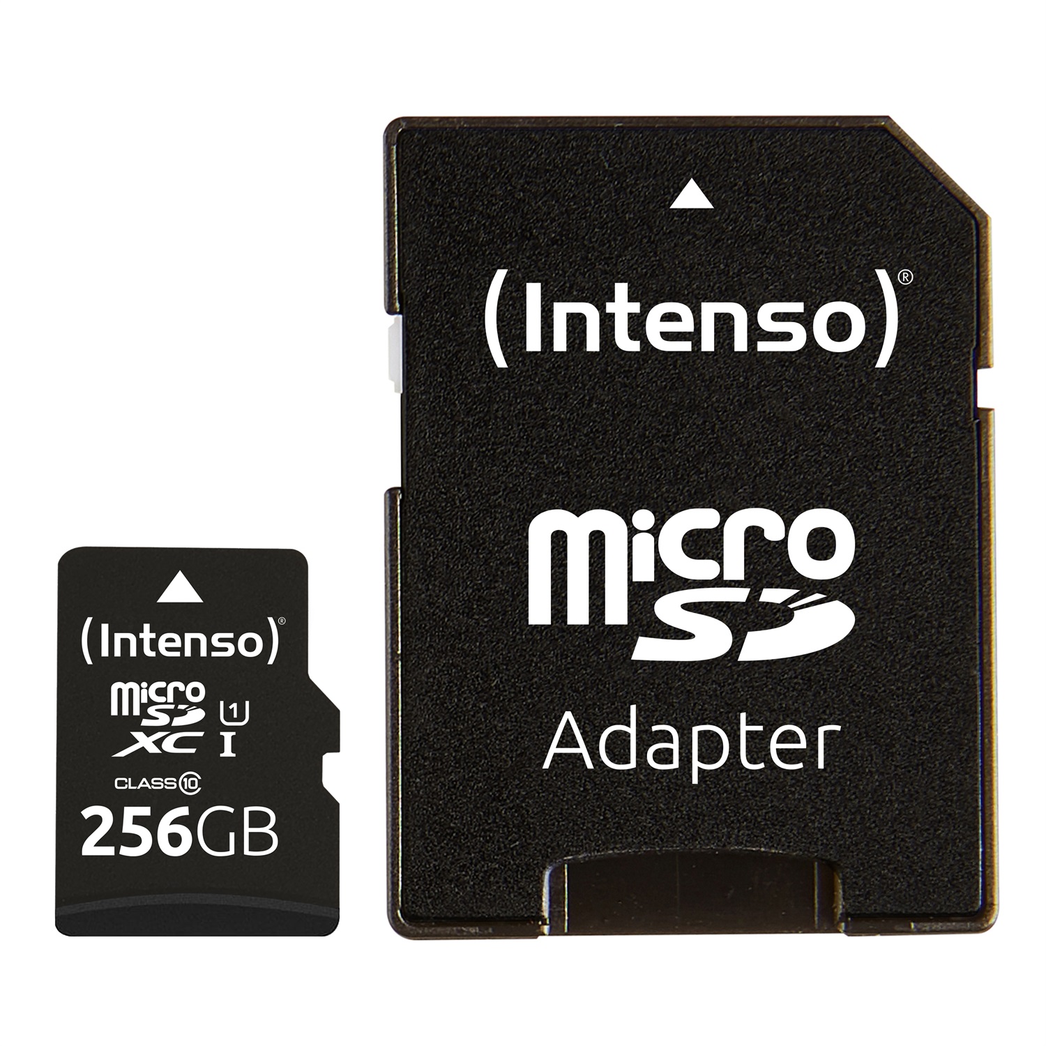 Intenso microSDXC 256GB UHS-I U1 Classe 10 con adattatore - Velocità fino a 90 MB/s