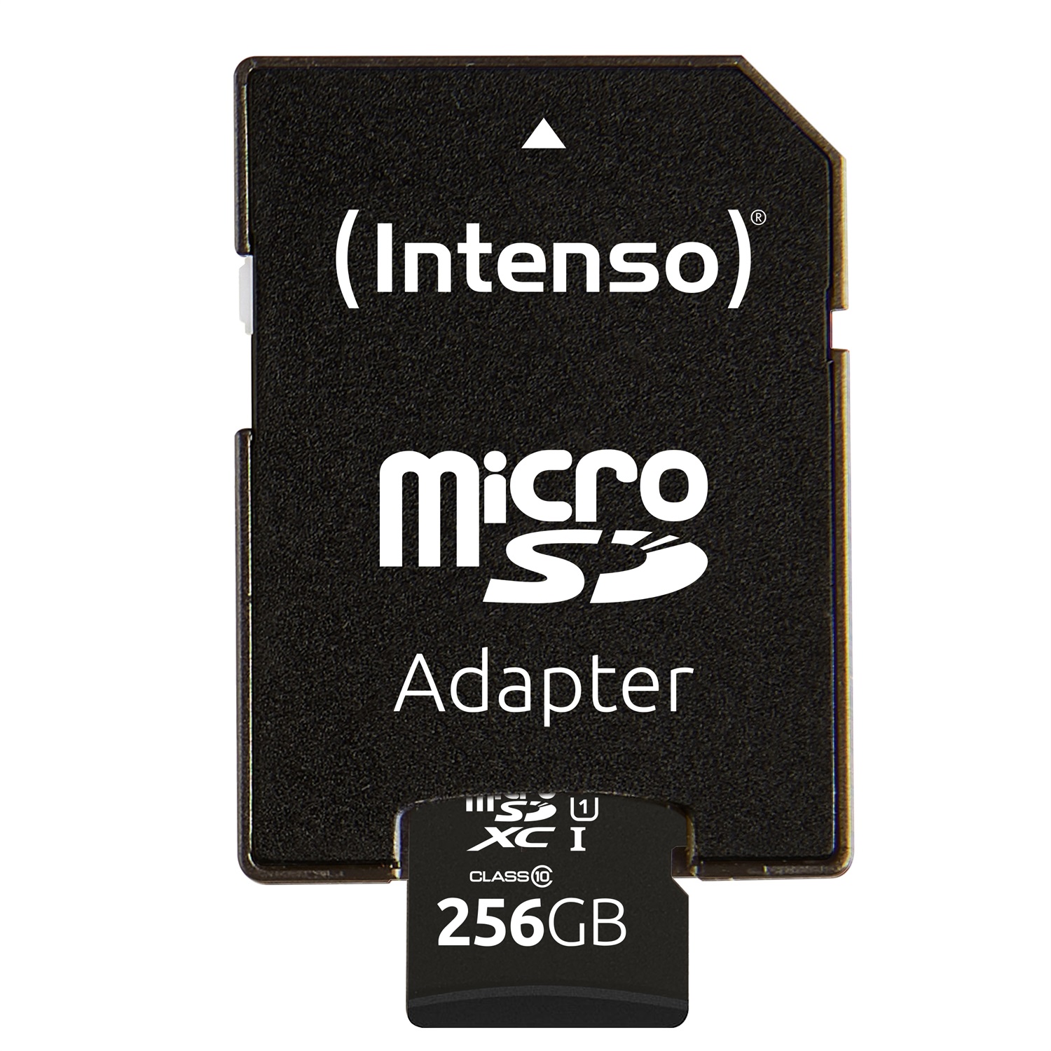 Intenso microSDXC 256GB UHS-I U1 Classe 10 con adattatore - Velocità fino a 90 MB/s