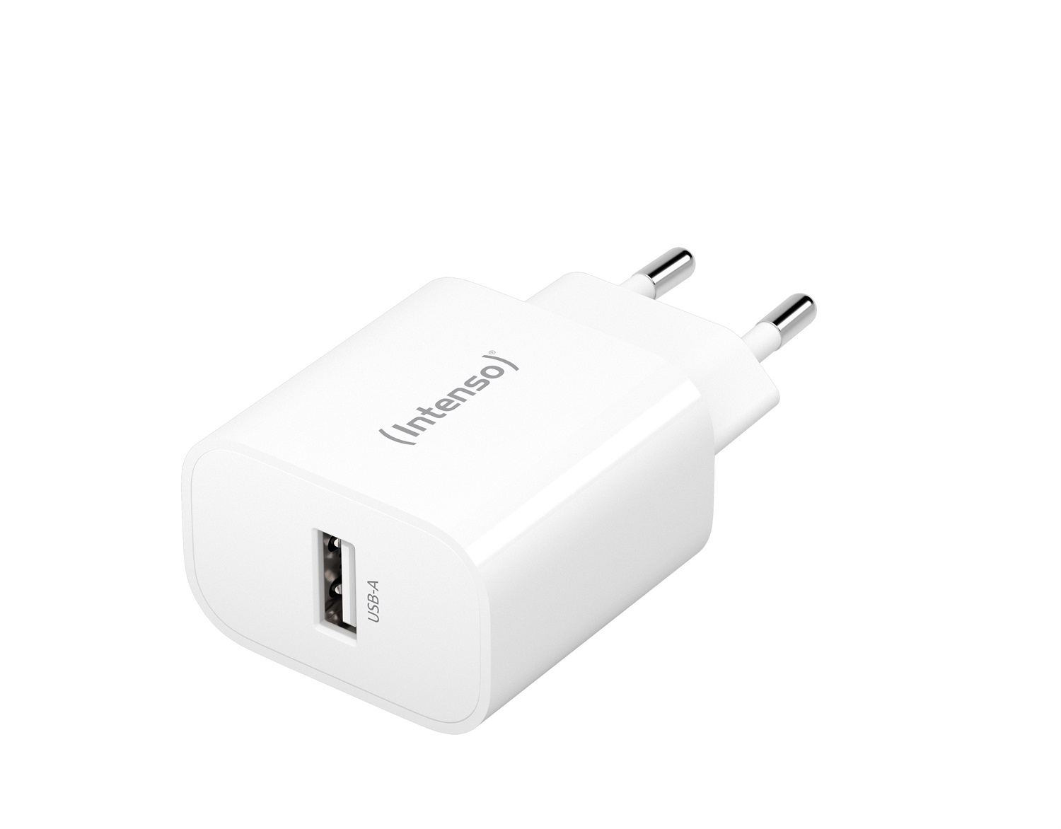 Intenso W5A Alimentatore di rete 5W con USB-A Bianco per smartphone e dispositivi USB