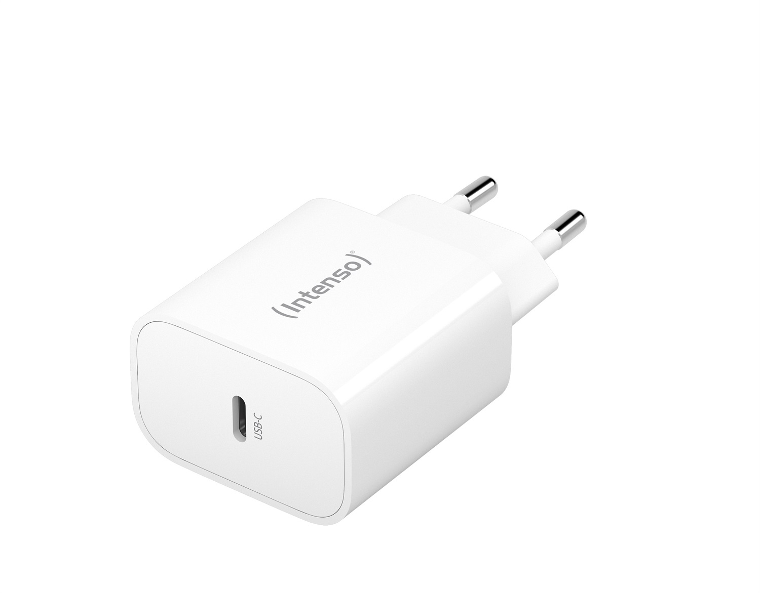 Intenso Alimentatore USB-C 20W Bianco - Ricarica Rapida Universale Interno