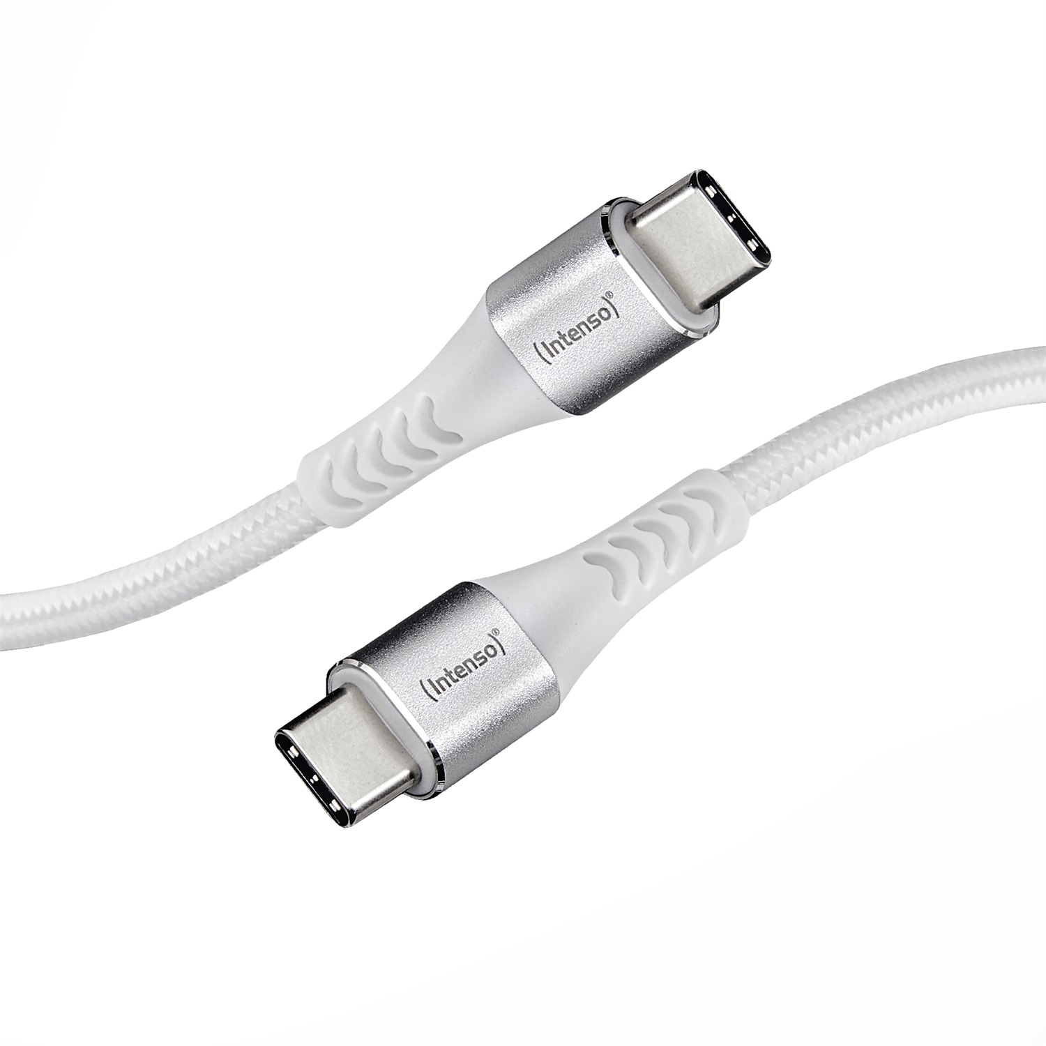 Intenso Cavo USB-C a USB-C 1,5 m Bianco - Ricarica rapida fino a 60W, 480 Mbps
