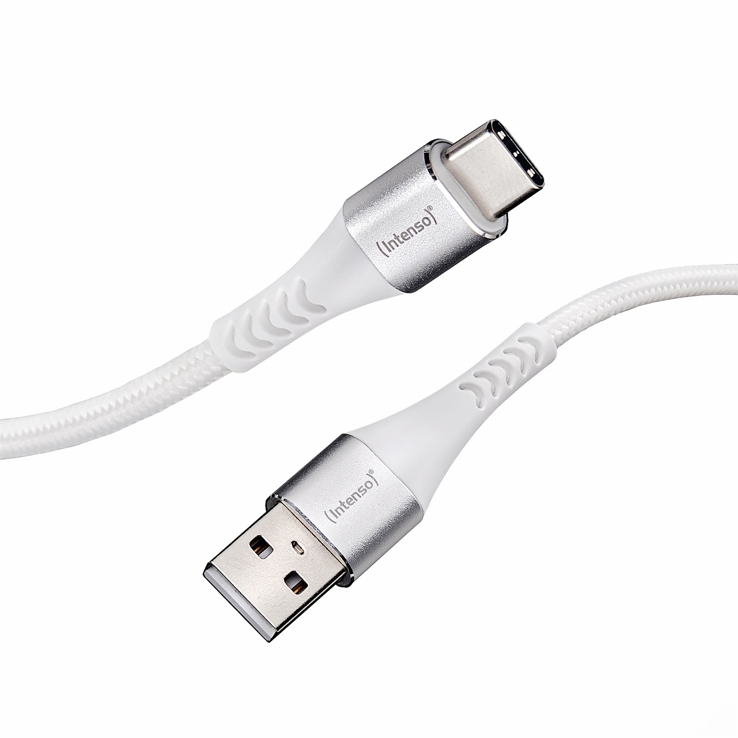 Intenso Cavo USB-A a USB-C 1.5M, Ricarica Dati 60W, Velocità 480 Mbit/s, Bianco