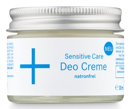 i m Naturkosmetik Crema Deodorante Sensitive Care 30 ml - Extra Delicata, Priva di Sodio, per Pelli Sensibili
