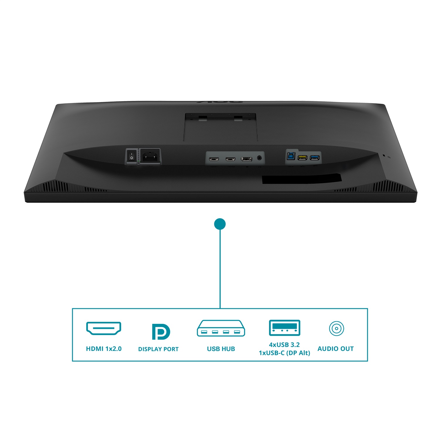 AOC V5 CU34V5C/BK Monitor Curvo 34