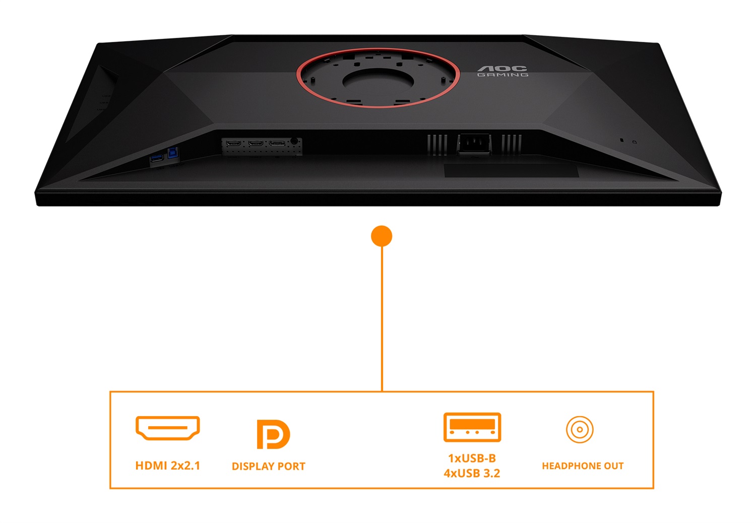 AOC U32G4U Monitor PC 31.5