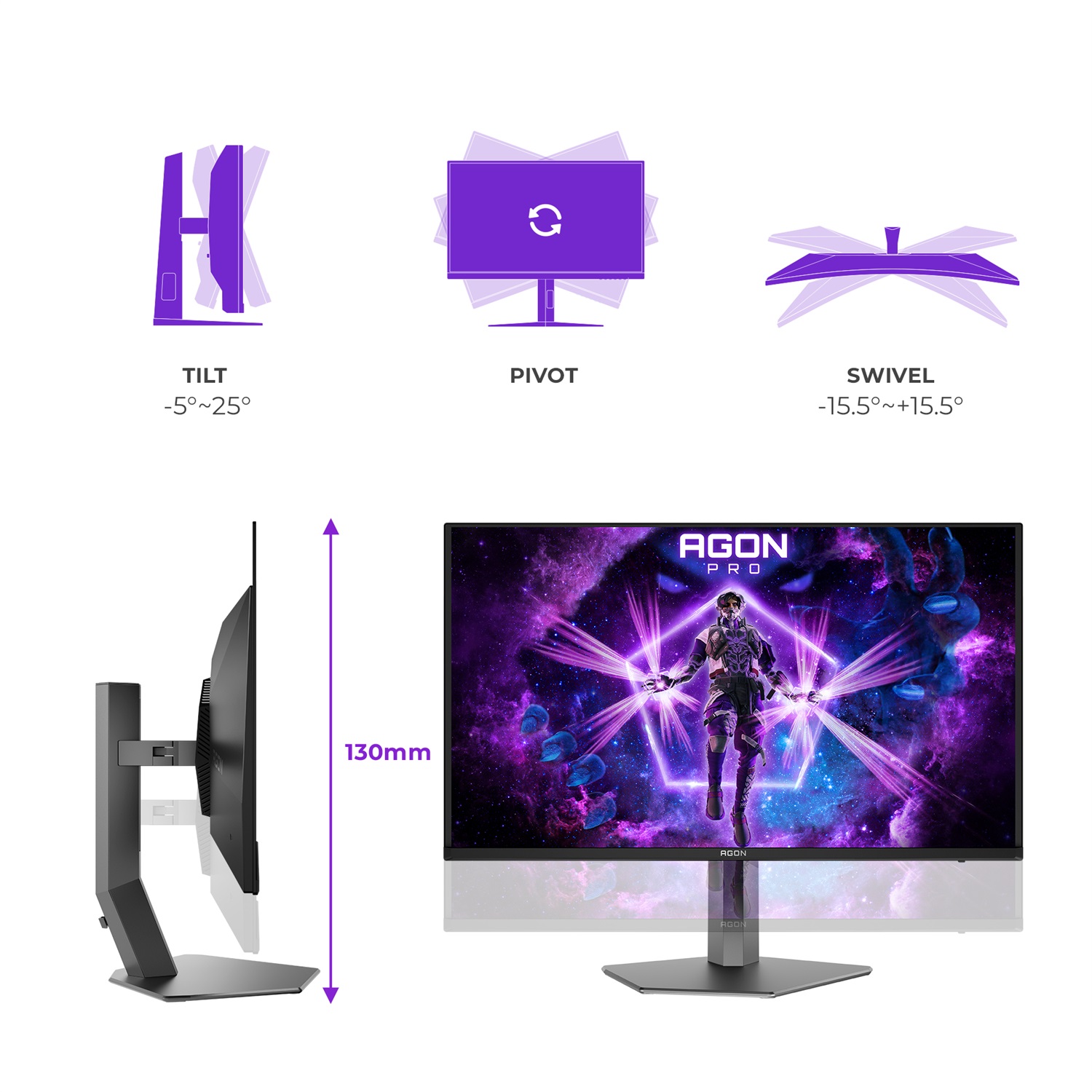 AOC AGON PRO AG326UZD2 Monitor 32