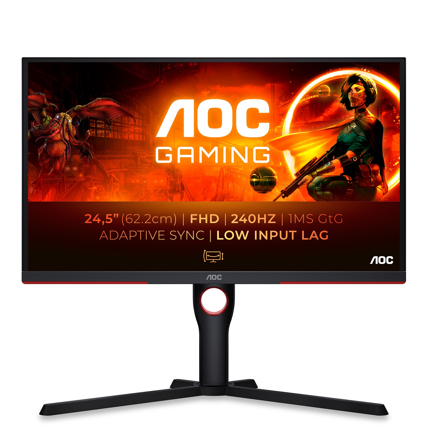 AOC G3 25G3ZM/BK Monitor Gaming 24.5