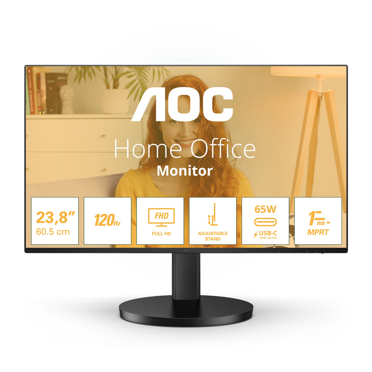 AOC B3 24B3CF2 Monitor LED 23.8