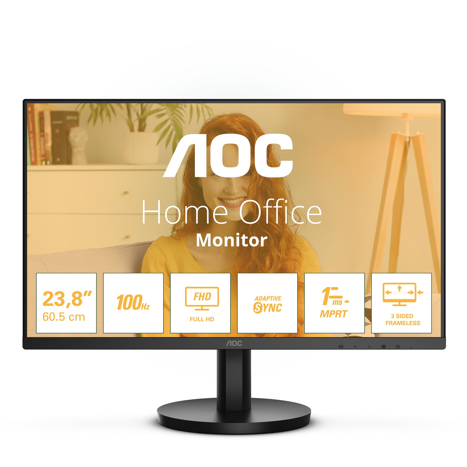 AOC 24B3HMA2 Monitor PC 23.8