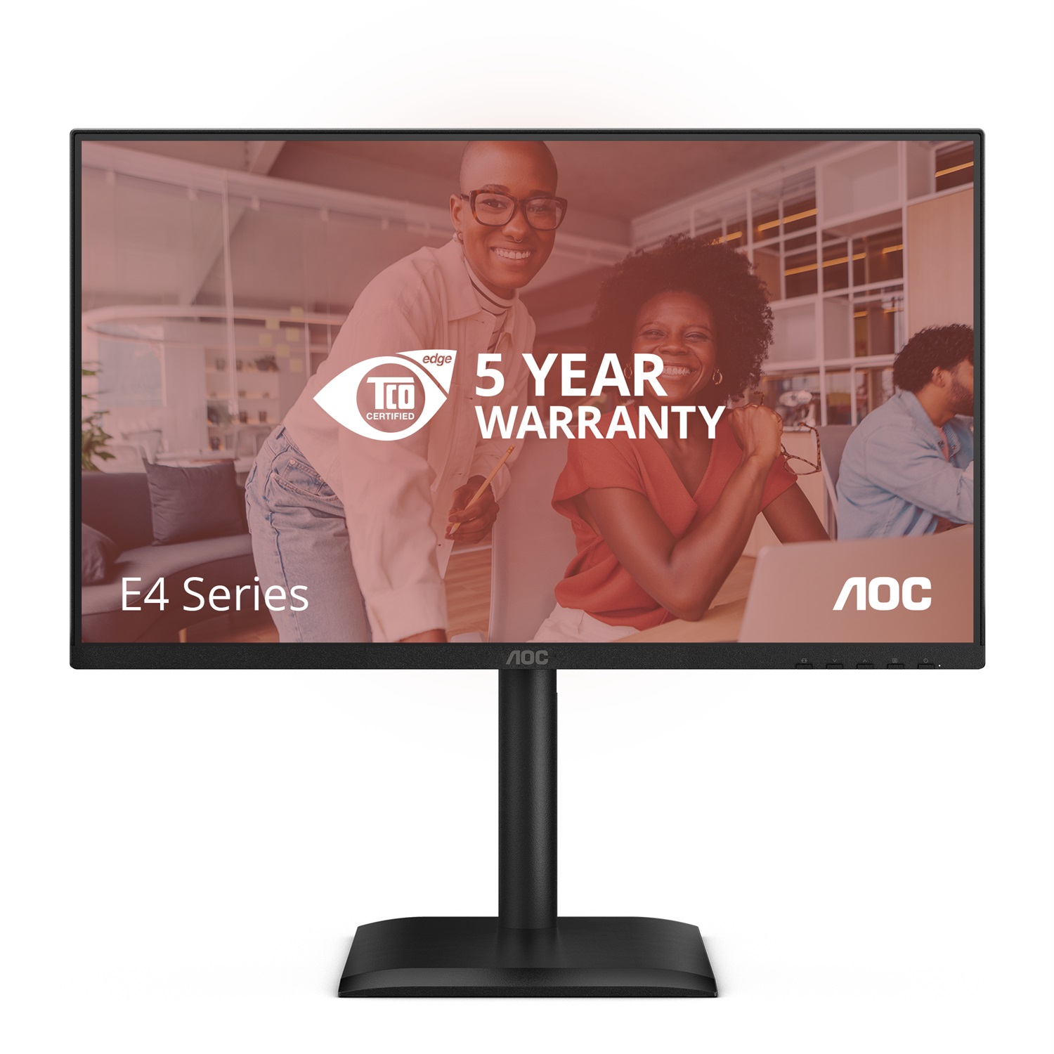 AOC 24E4U Monitor PC 23.8