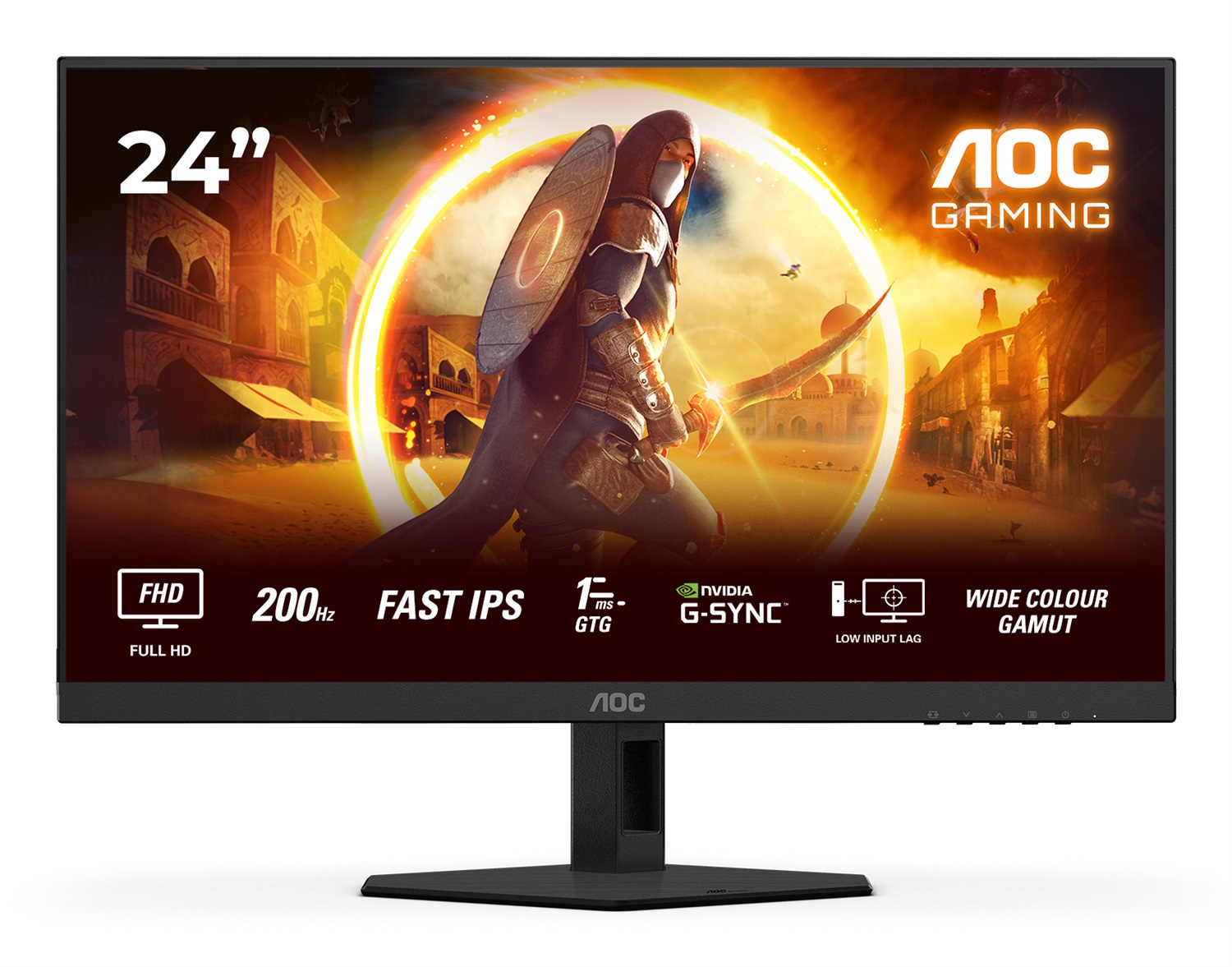 AOC Gaming 24G4HRE Monitor 23.8