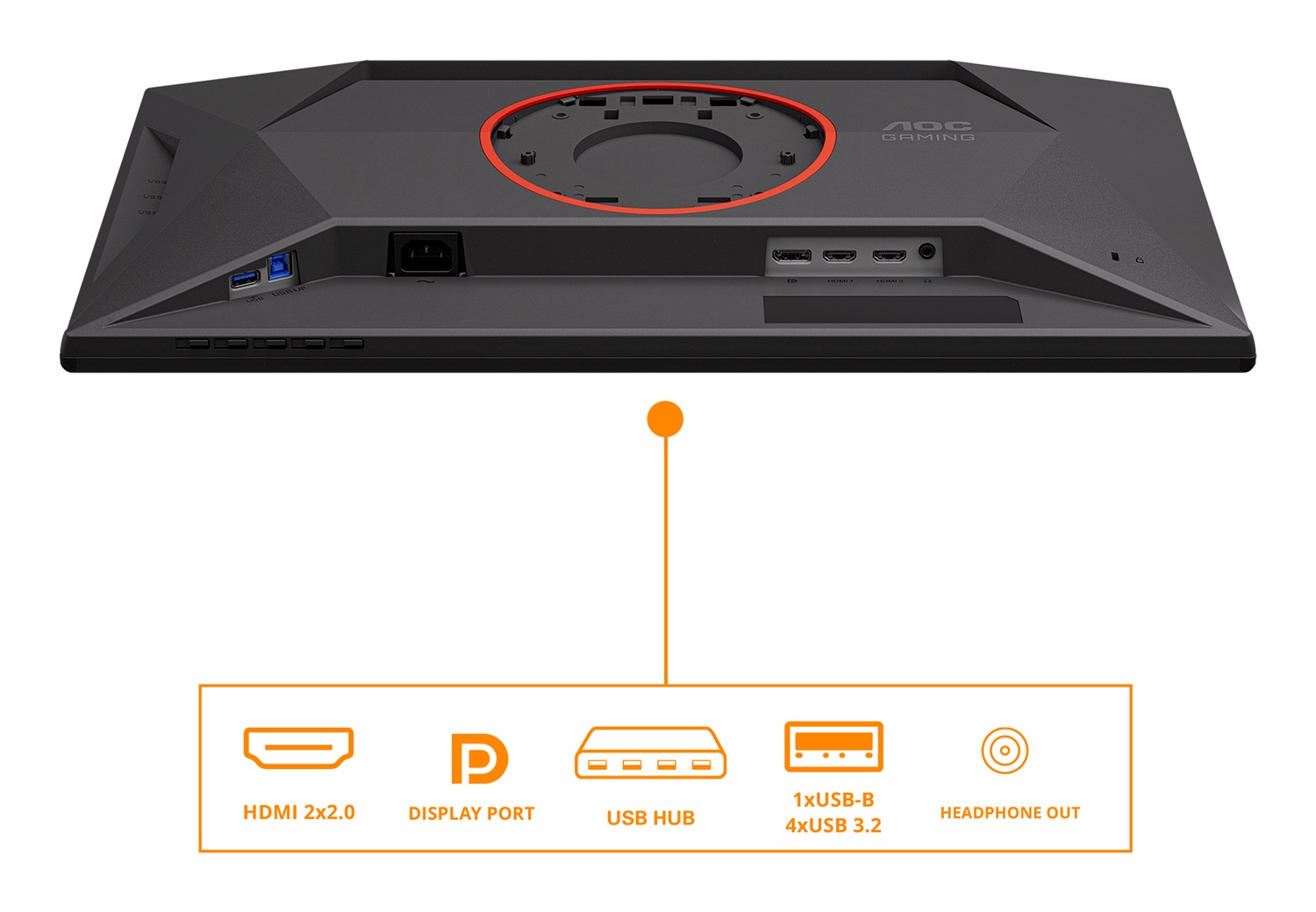 AOC G4 25G4KUR Monitor PC 24.5
