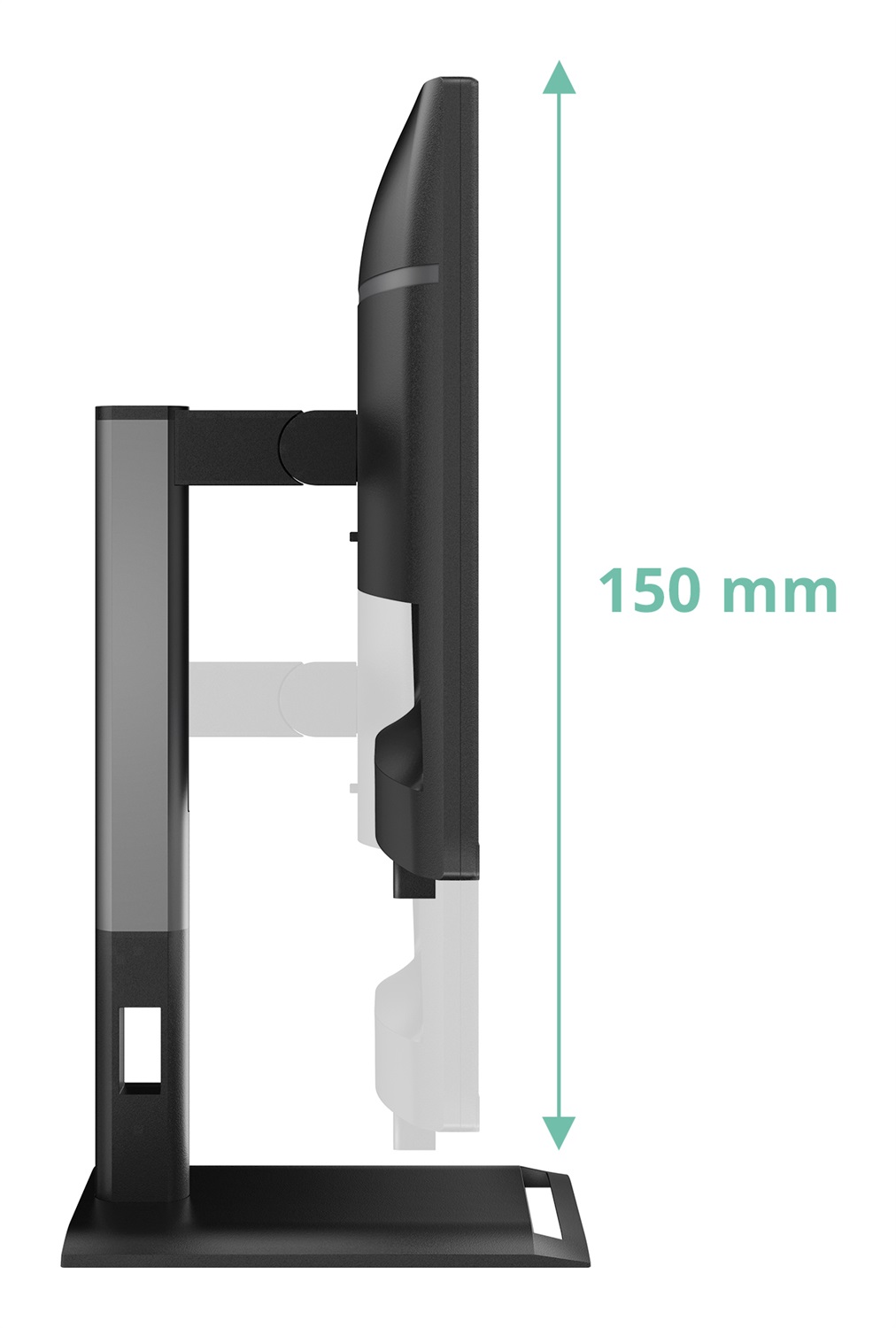 AOC 24P4CV Monitor PC 23.8