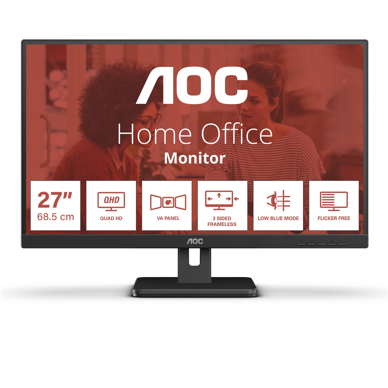 AOC Q27E3UAM Monitor PC 27