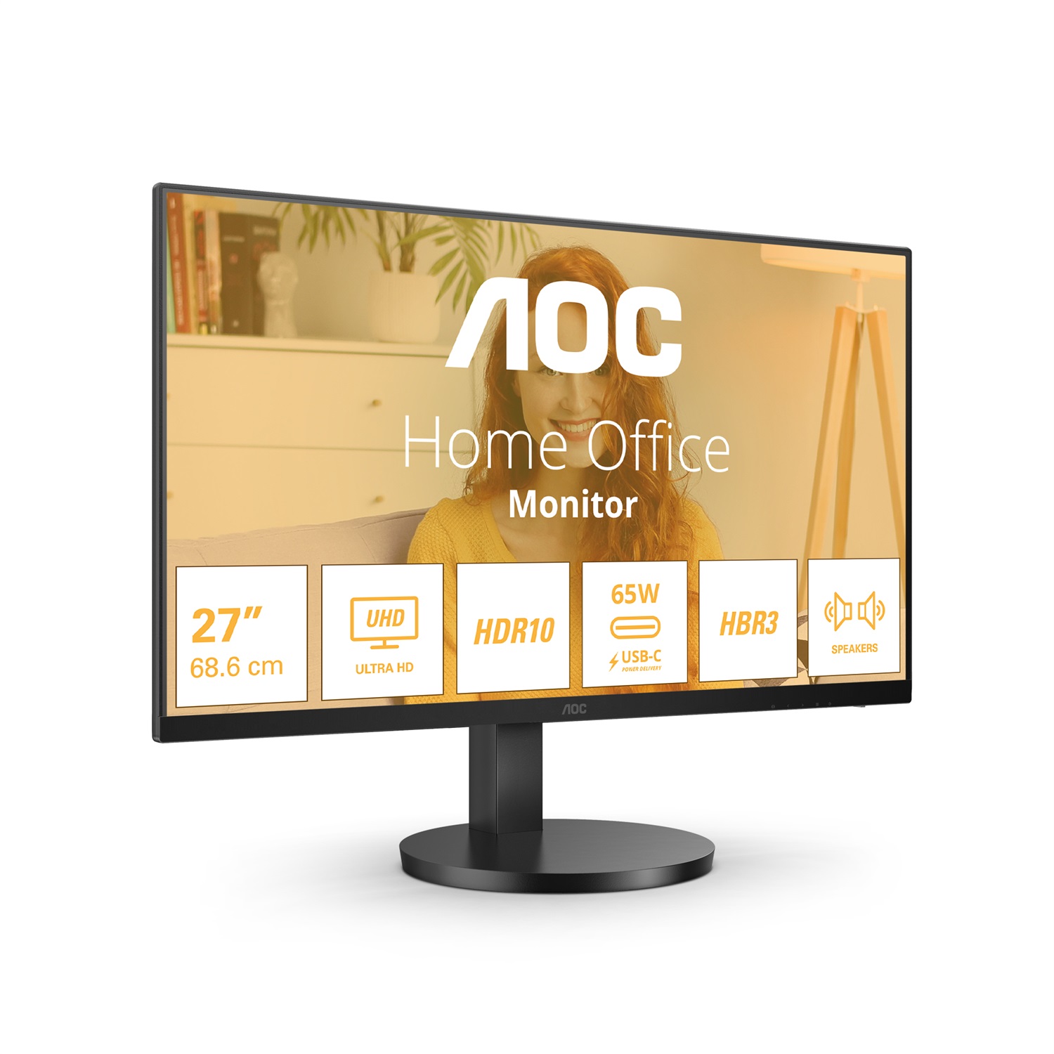 AOC B3 U27B3CF Monitor PC 27
