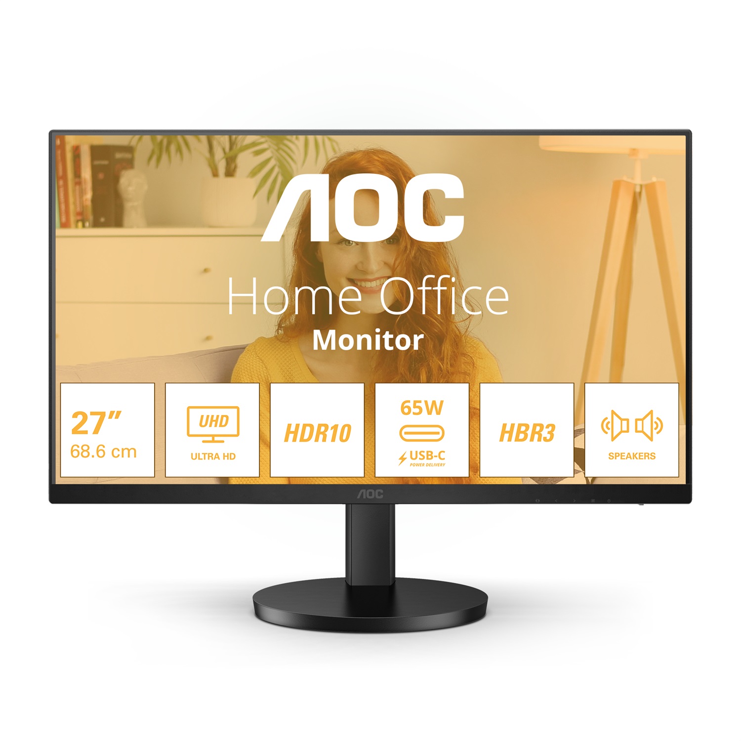AOC B3 U27B3CF Monitor PC 27