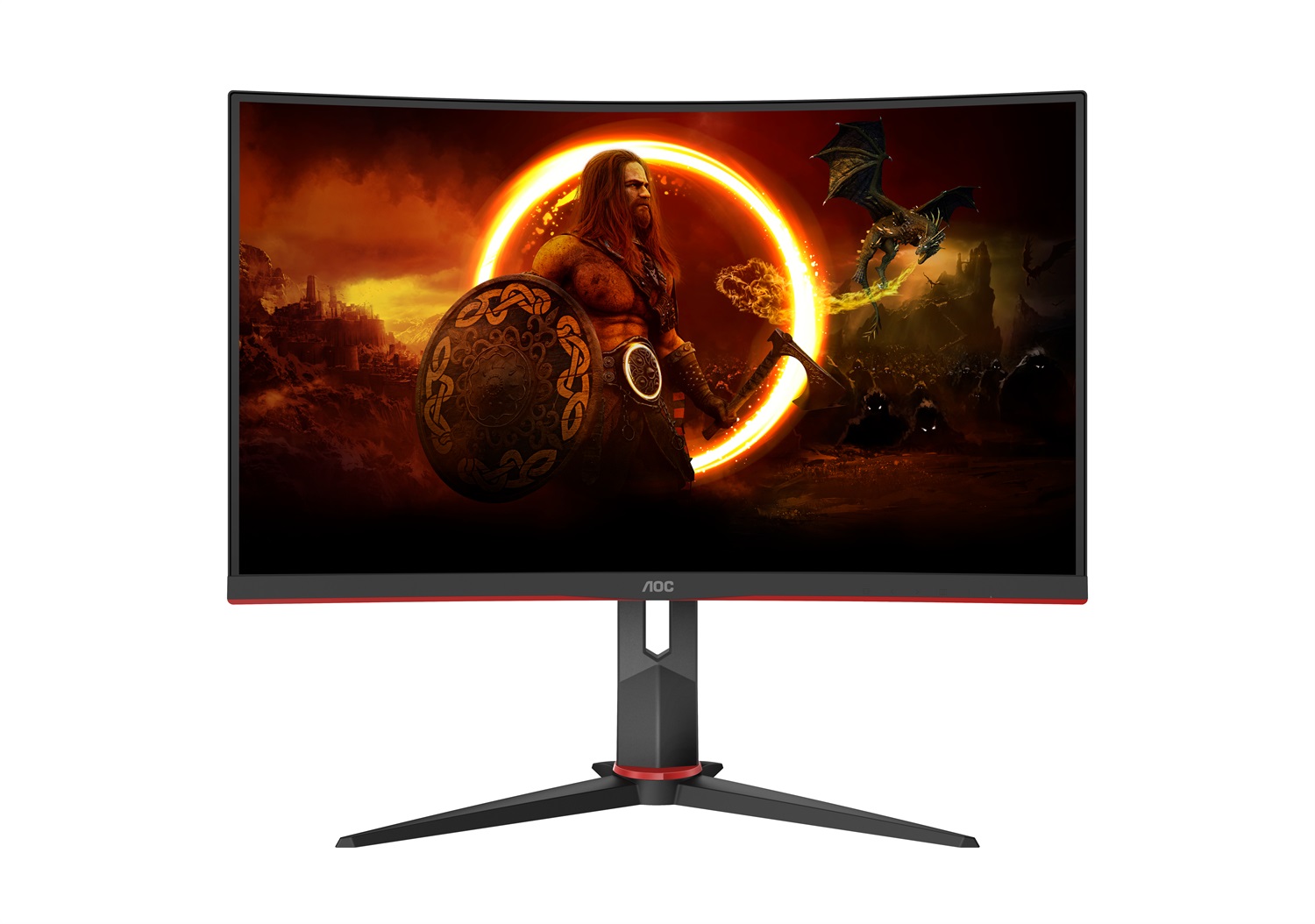 AOC C27G2Z3/BK Monitor Curvo Gaming 27