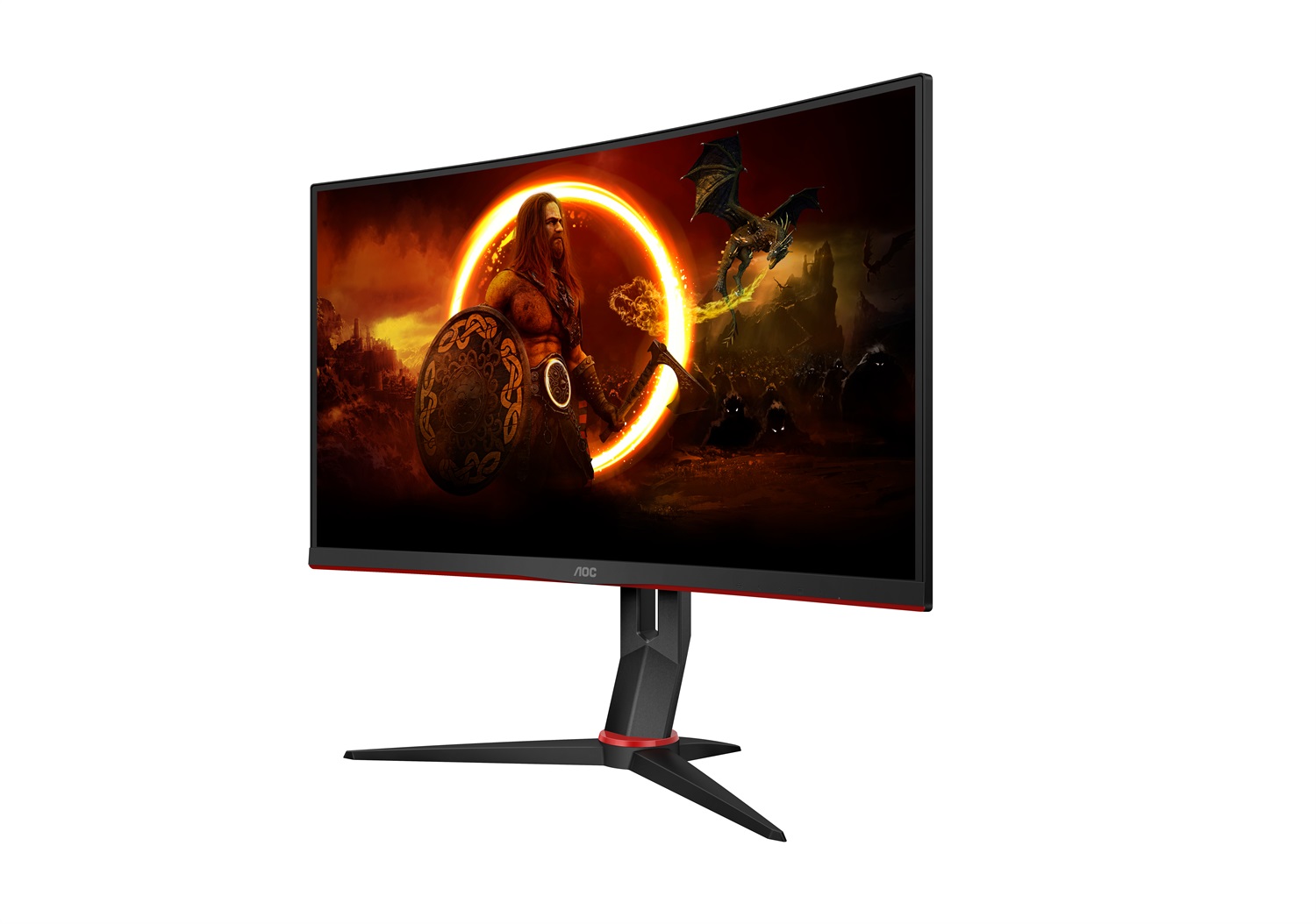 AOC C27G2Z3/BK Monitor Curvo Gaming 27