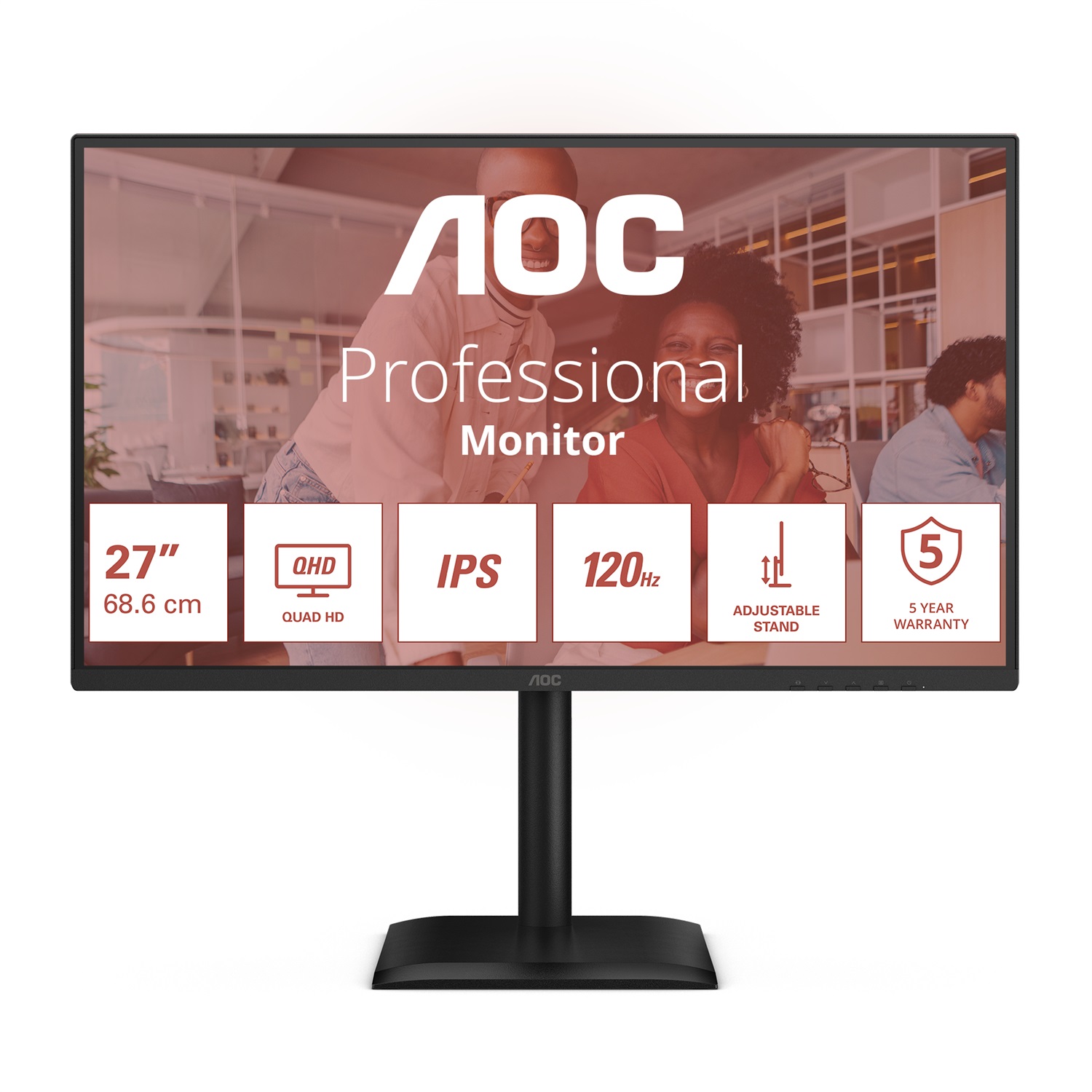 AOC E4 Q27E4U Monitor PC 27