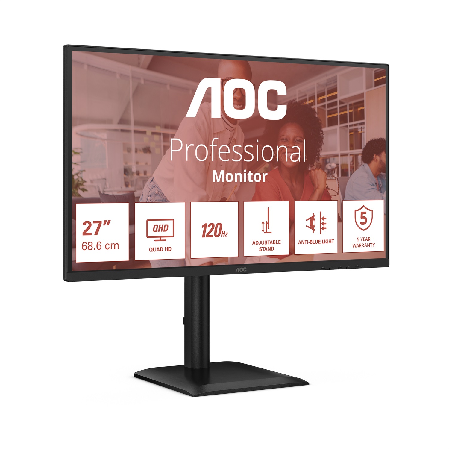 AOC E4 Q27E4U Monitor PC 27