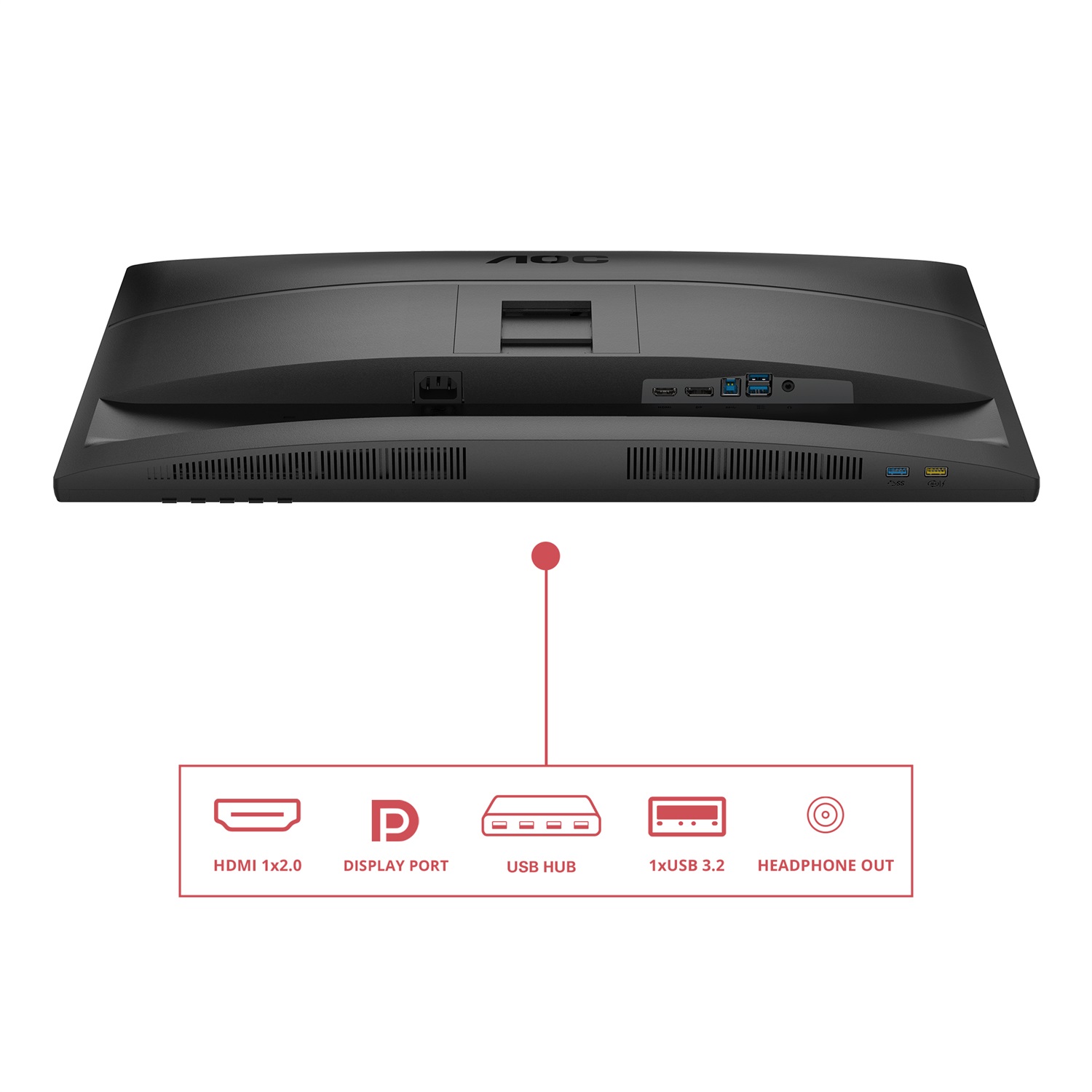 AOC E4 Q27E4U Monitor PC 27