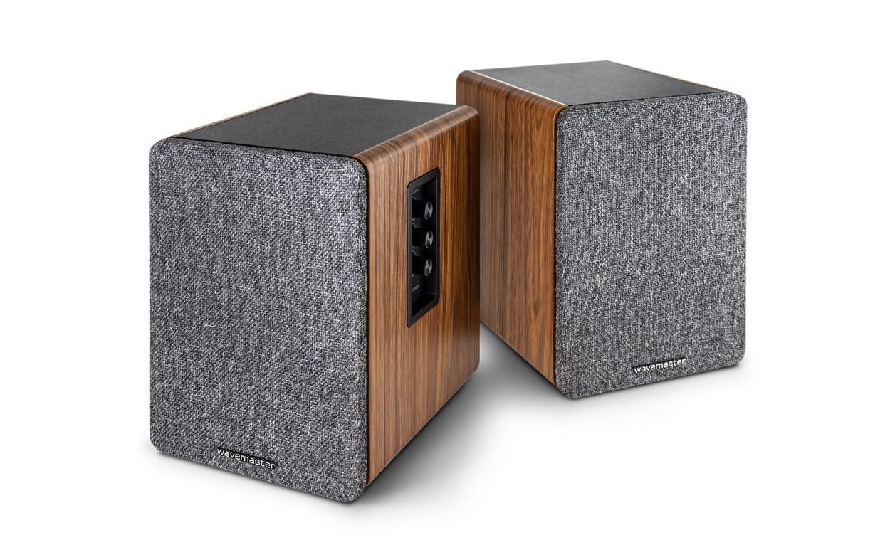 Wavemaster Base - Sistema di altoparlanti 2.0 Bluetooth da 30W con uscita cuffie per TV, Tablet e Smartphone