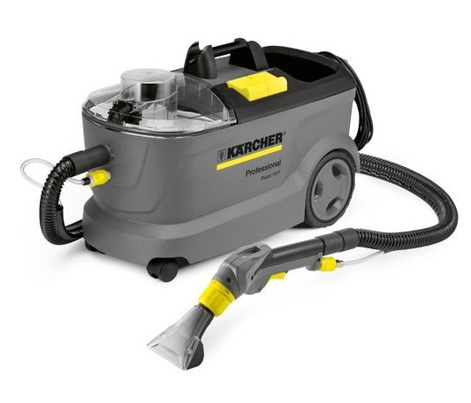 Kärcher 4039784917088 Macchina per Pulire Tappeti Camminare Dietro Bagnato 1250W Nero e Giallo