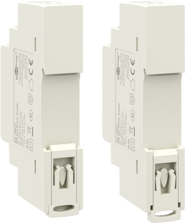 Goobay 59573 - Alimentatore di rete a binario 12 V, 1,25 A, 15 W per sistemi di sorveglianza e citofoni