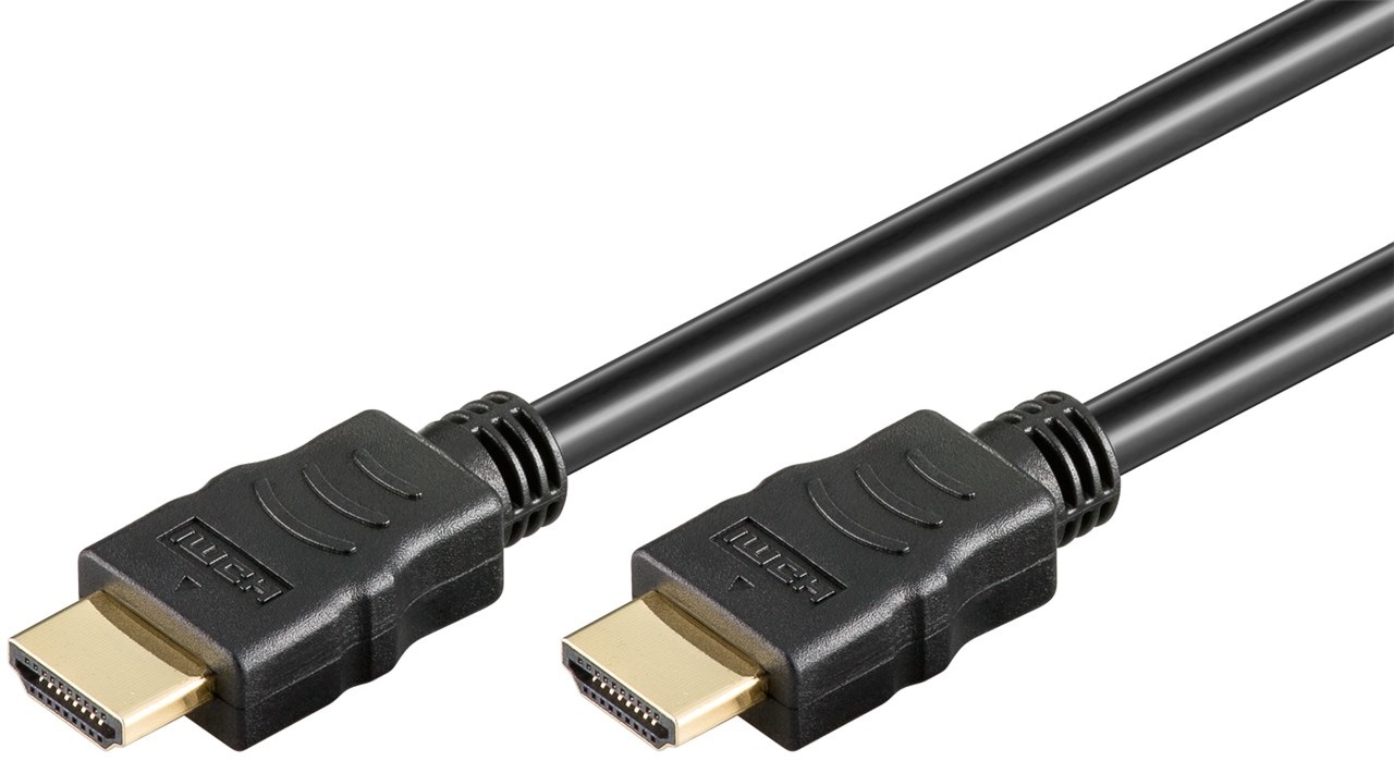 Goobay Cavo HDMI 2.0 5m Alta Velocità con Ethernet, 4K Ultra HD e ARC per Monitor, PS5 e Xbox