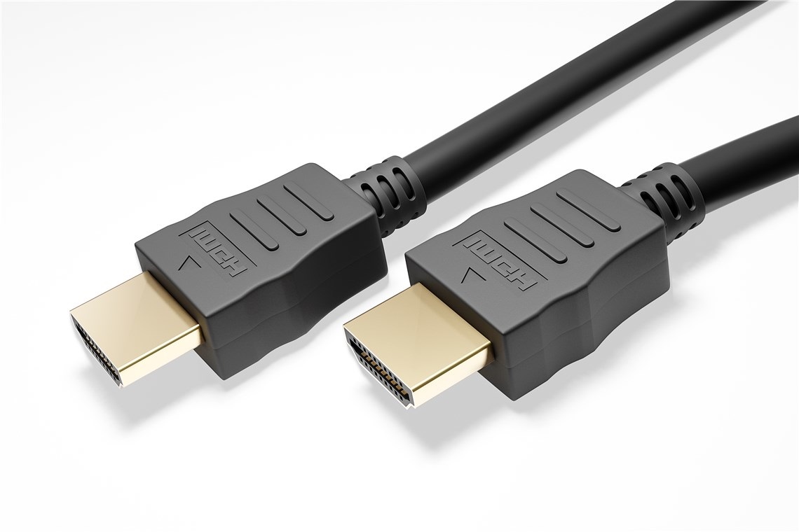 Goobay 69122 Cavo HDMI Standard con Ethernet, 0.5m, Nero, Supporto 3D, Risoluzione 1080p, Conformità HDCP