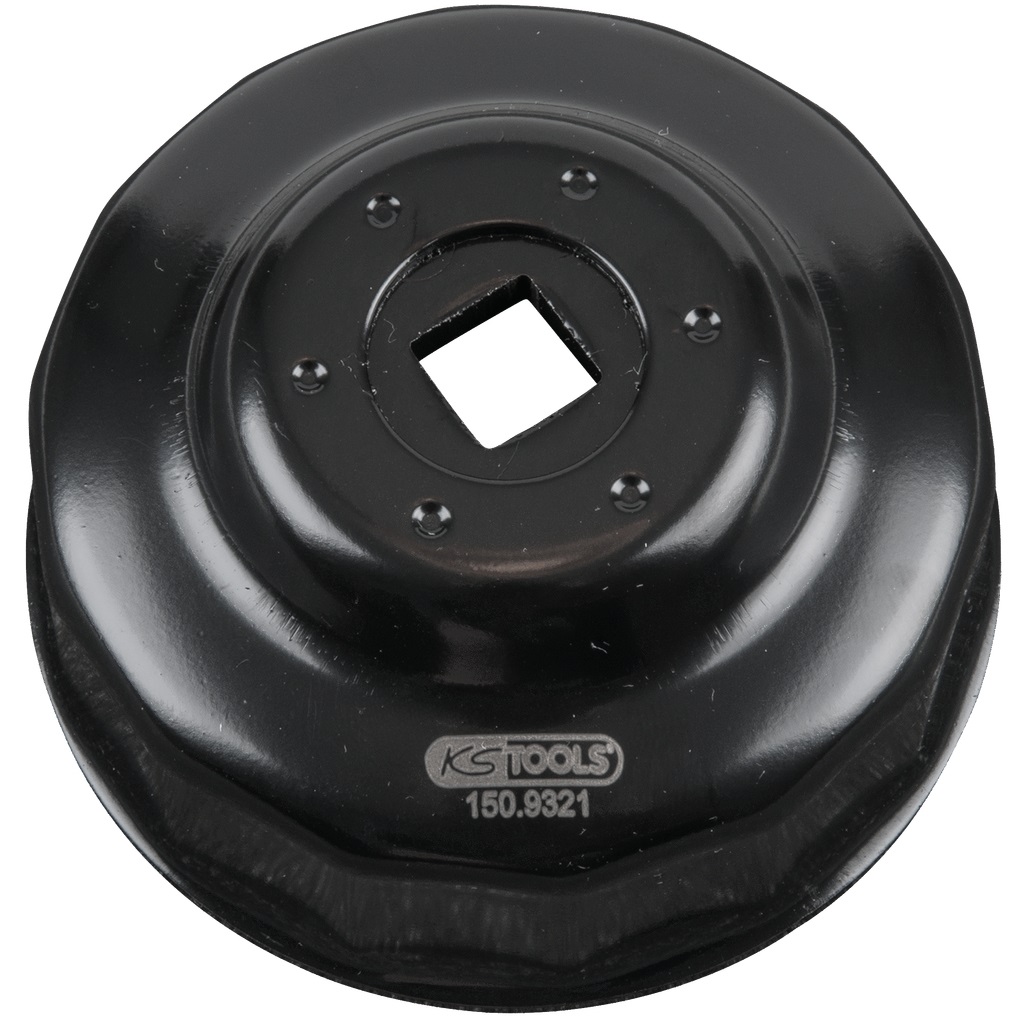 KS Tools 150.9321 - Chiave per Filtro Olio a Tazza 3/8'' con Apertura 65 mm