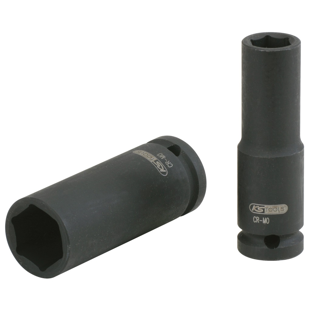 KS Tools 515.1121 Bussola Esagonale per Avvitatori ad Impulsi, 21 mm, 1/2
